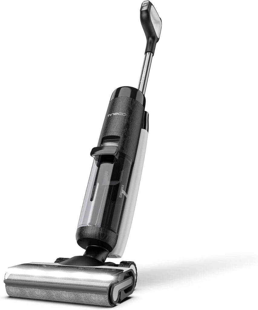Tineco Floor ONE S7 PRO Smart Cordless Floor Cleaner, Wet Dry Vacuum Cleaner  Mop for Hard Floors, LCD Display, Long Run Time, Great for Sticky Messes and Pet Hair, Centrifugal Drying Process